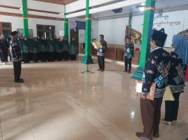 Pelaksanaan Apel Peringatan Hari Desa Nasional di Kalurahan Melikan